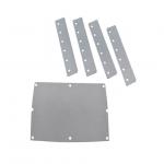 Gray Silicone Thermal Insulation Materials Thermal Conductive Cooling Pad For Car Battery for sale