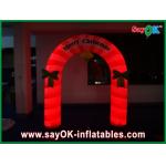 9 Feet Holiday Decotations Lovely Inflatable Christmas Arch With Led Lights