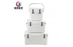China Thermal Insulation Rotomolded Cooler Box with Handle and Lid——Customized styles supplier