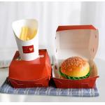 Eco-Friendly Disposable Fast Food Box with Customized Shape and Finish for sale