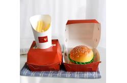China Eco-Friendly Disposable Fast Food Box with Customized Shape and Finish supplier