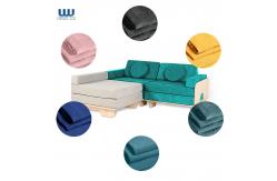 China 3 Piece Kids Sectional Sofa Modular Play Couch High Density Foam supplier