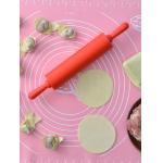 Handle Silicone Rolling Pin Non Stick For Home Kitchen Cake