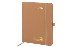 China 6.5''X8.5'' Weekly Planner 2023 Orange Vertical Hourly Schedule supplier