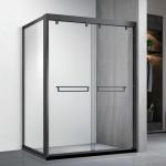 Polished Bathroom Shower Enclosure 8mm Tempered Glass Shower Cabin