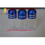Small sex  empty medicine bottles with aliminum foil cap , bullet shell casing