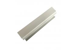 China 0.8mm T5 White Powder Coating Aluminium Door Profiles supplier