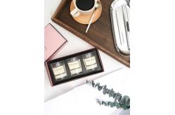 China Candle Jar Exquisite Gift Box Rectangular Shape Paper Glossy / Matte Finish supplier
