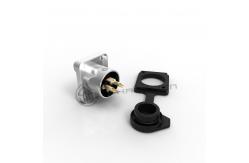 China XLR  Audio Power Waterproof Socket Connector 3 Pin Microphone IP65 supplier