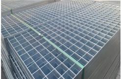 China Plain Galvanized Serrated Bar Grating Rectangular Or Round Shape supplier