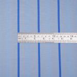 Mercerized Cotton Striped Knit Fabric Soft 95 Cotton 5 Spandex 175cm Width for sale