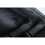 11.5oz  Denim Fabric Rigid 56%C 44%P Black And Black Backside For Brand Style Jeans Boy Friend Style Soft Handfeel for sale