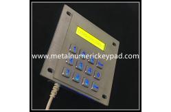 China FCC Certified Stainless Steel Keyboard Illuminated With LED Indicator supplier