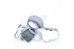 China 35cm Washable Colour Safe Cartoon Husky Plush Backpack supplier