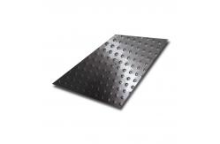 China 316  304 Anti - Slip Checkered Stainless Steel Plate With Small Dot Pattern supplier