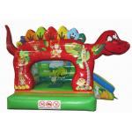 Cute classic inflatable dinosaur combo / small dino inflatable combo inflatable dinosaur jumping combo small size bouncy for sale