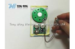 China 30 Seconds Toy Sound Module Birthday Greeting Card 40mm Diameter With A Button supplier