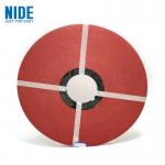 Red Vulcanized Fiber Motor Insulation Wedge Material For Armature Coil Winding for sale
