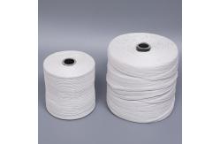 China Cable Filling White PP Filler , 2mm 18KD 3mm 30KD Fibrillated Polypropylene Filler supplier
