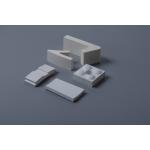 OEM ODM Alumina Ceramic Lining Plate 300x300mm 150x150mm for sale