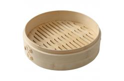 China High Refreshment Wooden Cooking Utensils 15cm 26cm 30cm Bamboo Steamer Cover supplier