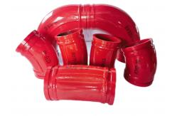 China Double Layer 5mm Thickness Pipes For SANY Concrete Boom Pump supplier