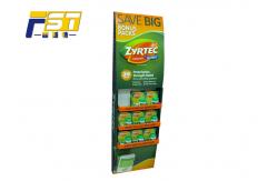 China Home Decoration Side Wing Display Convenient Moistureproof With Custom Hooks supplier