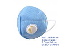 China High Efficiency N95 Face Mask Skin Friendly With Protective Breather Valve supplier