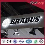 New style waterproof acrylic Backlit car logo letters sign for sale