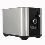 Automatic Fast Heating Bread Toaster Household Breakfast Maker Stainless Steel 2 Slices Toaster