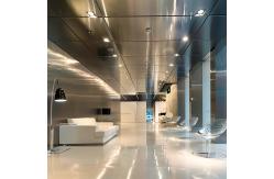 China Seamless Stainless Steel Wall Panel Cladding For Sleek Exterior Lines supplier