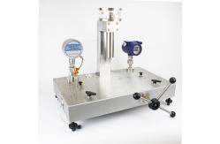 China Nitrogen Gas Calibration Dead Weight Tester Pressure Gauge supplier