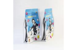 China Custom Eight Side Sealing Flat Bottom Bag For Food Packaging Secure Durable supplier