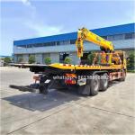 Shacman 16 Tons Wrecker With  14 Tons Crane   Blockroad Broken Car  With Crane
