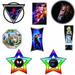 Eco Friendly 3D Lenticular Printing Service Thermal On Textile Soft Material