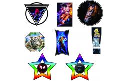 China Eco Friendly 3D Lenticular Printing Service Thermal On Textile Soft Material supplier