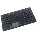 Compact Waterproof Keyboard USB Interface With Touchpad Mouse / Spanish Layout