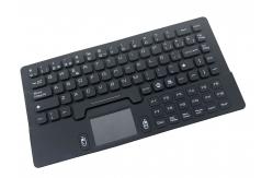 China Compact Waterproof Keyboard USB Interface With Touchpad Mouse / Spanish Layout supplier