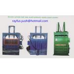 Dual Cylinder Hydraulic Baler Machine Push Out For Waste Carton Box Corrugated Cardboard for sale