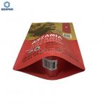Recyclable Foil Lined 200 microns Kraft Paper Coffee Bags for sale