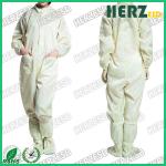 Unisex Design ESD Protective Clothing / Anti Static Overalls For Electronic Industry for sale