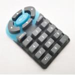 Remote Control POS Machine Waterproof Keys Conductive Silicone Keyboard for sale