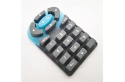 China Remote Control POS Machine Waterproof Keys Conductive Silicone Keyboard supplier