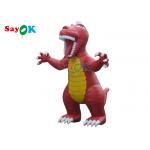 PVC Tarpaulin Giant Inflatable Raptor Dinosaur Air Balloon Dinosaur for sale