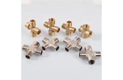 China Sturdy METAL Cross COPPER COIL  OIL  Pipe Fitting C71500 Sturdy For Gas supplier