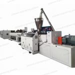 PVC Plastic Screw Extrusion Machine Plant UPVC Water Pipe Siemens for sale