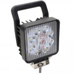 Square Tractor Spot Lights 27W LED Work Headlight IP67 With Switch
