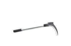 China Double Edged Steel Harvesting Sickle 40cm Antislip Long Handled Brush Hook ODM supplier