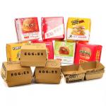 Custom Maker Print Logo Disposable Food Grade Burger Boxes for Takeaway Fries and Burgers for sale