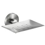 Stainless Steel Soap Dish Holders Square Wall Mount Satin Finish for sale